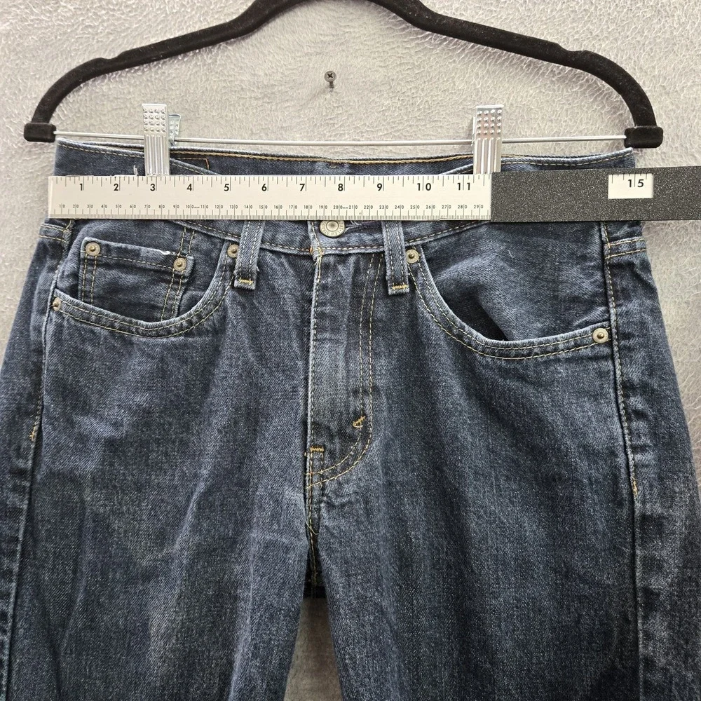Levi's 514 Men Jeans 29X32 Blue Denim‎ Straight Fit 29